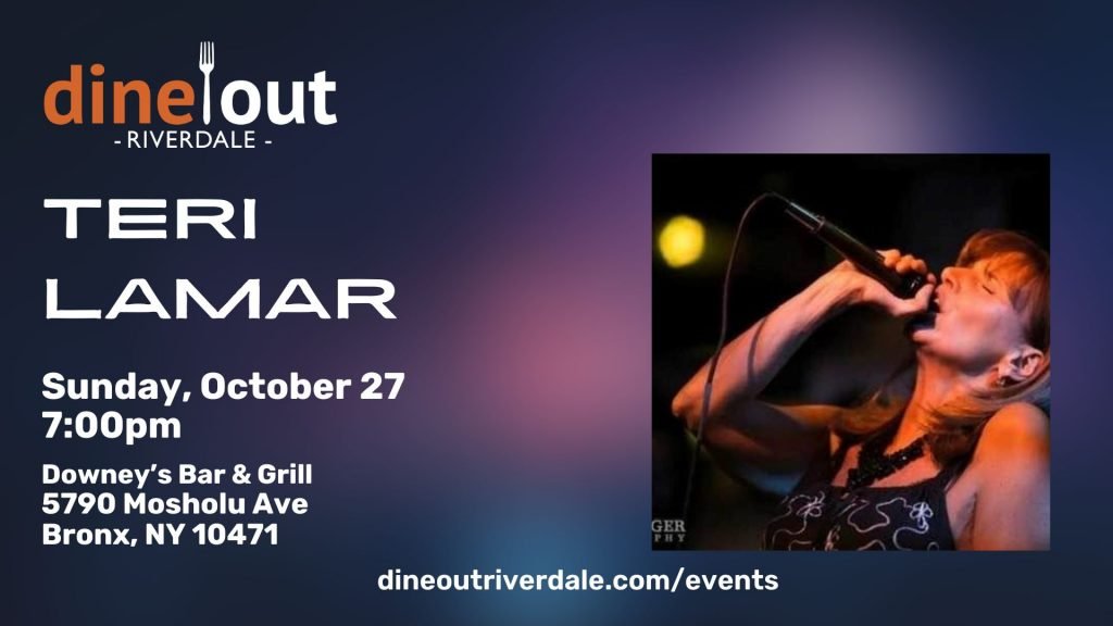 Teri Lamar will be performing at Downey's Bar and Grill